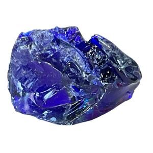 Cobalt Art Glass Cullet Slag Glass #5L19